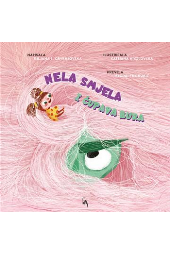 Nela Smjela i čupava bura (Slikovnica) - naslovnica