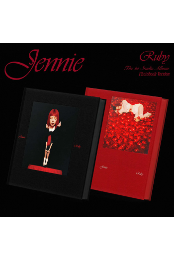 Jennie - The 1St Studio Album [Ruby] (Photobook - Zen Ver.) CD - omot