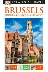 DK Eyewitness Brussels, Bruges, Ghent & Antwerp 2017 - naslovnica