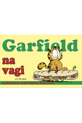 Garfield 4: Na vagi (Strip) - naslovnica