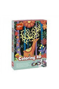 Bojanka Apli 3D efekt životinje 18867