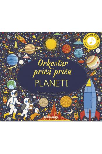 Orkestar priča priču - Planeti (Slikovnica) - naslovnica