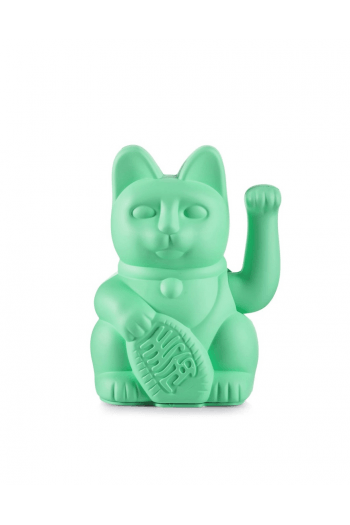 Lucky Cat - Mint Green - waving cat - slika proizvoda
