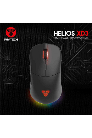 Miš Gaming Fantech 16000 DPI dual žični i bežični Helios XD3 Crni - slika proizvoda