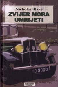 Zvijer mora umrijeti - naslovnica