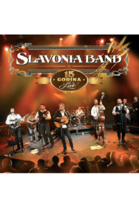 SLAVONIA BAND - 15 GODINA - LIVE CD CD - omot