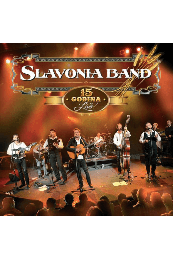 SLAVONIA BAND - 15 GODINA - LIVE CD CD - omot