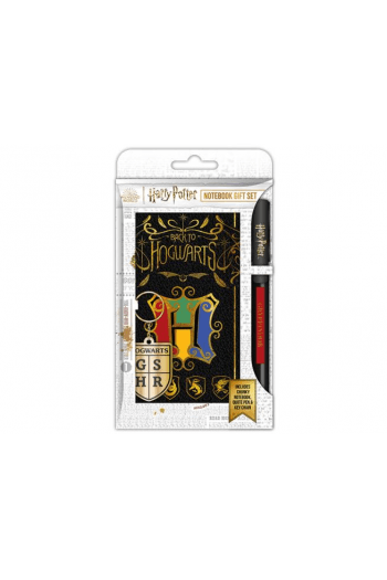 Blue Sky Harry Potter Notebook Gift Set - Colourful Crest - slika proizvoda