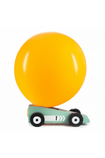 Mintstar - balloon car - mint - orange balloon - slika proizvoda