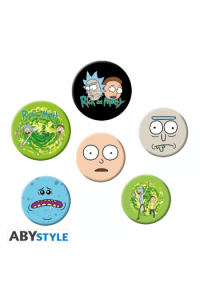 Rick And Morty - Badge Pack - Characters - slika proizvoda