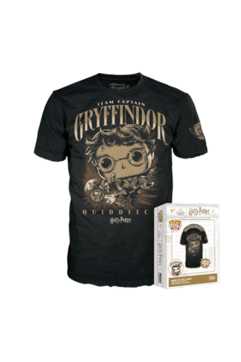 Funko Pop Tee: Harry Potter - Quidditch Harry XL - slika proizvoda