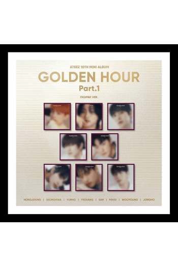 ATEEZ - 10Th Mini Album [Golden Hour : Part.1] (Digipak Ve [Seonghwa Ver.] CD - omot