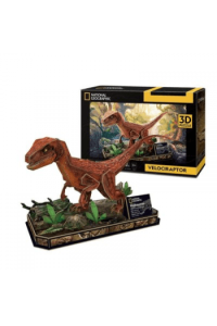 Slagalica 3D Cubicfun dinosaur Velocisaurus - slika proizvoda