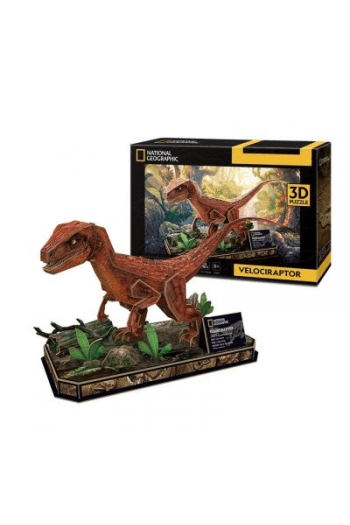 Slagalica 3D Cubicfun dinosaur Velocisaurus - slika proizvoda