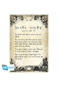 Death Note - Poster Maxi 91.5X61 - Rules - slika proizvoda