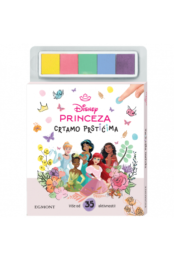 Disney Princeza: Crtamo prstićima - naslovnica