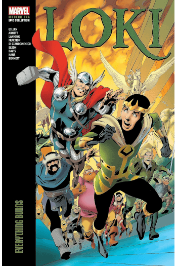 Loki Modern Era Epic Collection: Everything Burns (Strip) - naslovnica