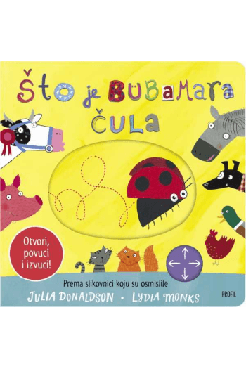 Što je bubamara čula – Otvori, povuci i izvuci! knjiga