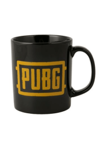 Jinx Pubg Logo Mug Black Orange - slika proizvoda