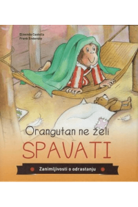 Orangutan ne želi spavati (Slikovnica) - naslovnica