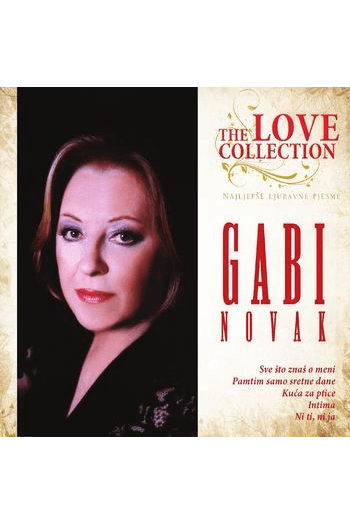 Gabi Novak - Najljepše ljubavne pjesme CD - omot