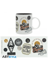 Skyrim - Mug - 320 Ml - Badges - Subli -Box