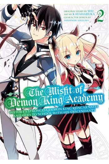 Misfit Of Demon King Academy, Vol. 02 (Manga) - naslovnica