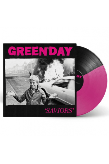 Green Day - Saviors (Limited Black & Pink Vinyl edition) LP - omot
