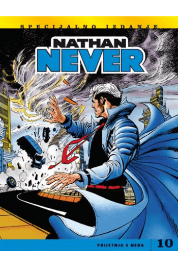 Nathan Never specijal: Prijetnja s neba (Strip) - naslovnica