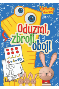 Vježbenica - Oduzmi, zbroji, oboji (1.razred) - naslovnica
