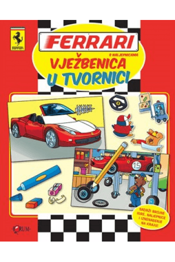 Ferrari vježbenica 1-4 (Slikovnica) - naslovnica