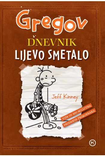 Gregov dnevnik 7: Lijevo smetalo izd.2024 - naslovnica