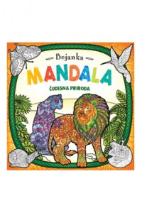 Bojanka mandala - čudesna priroda - naslovnica