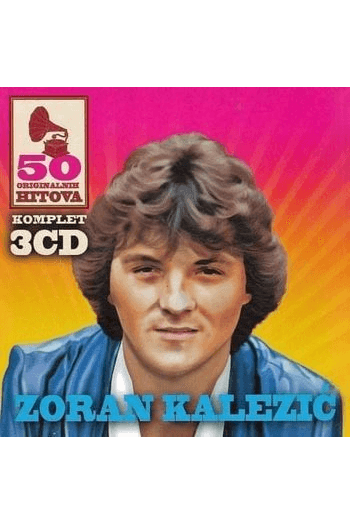 Zoran Kalezić - 50 originalnih hitova CD - omot