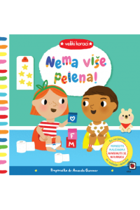 Veliki koraci - Nema više pelena! (Slikovnica) - naslovnica