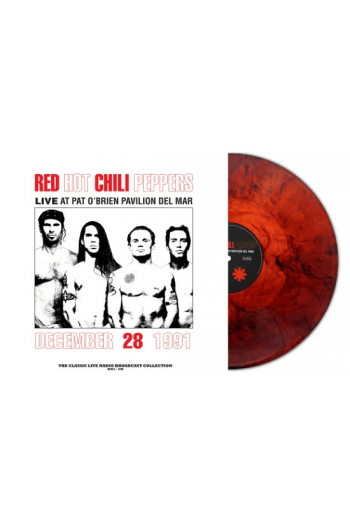 Red Hot Chili Peppers - Live at Pat O Brien Pavilion Del Mar (Red Marble Vinyl) LP - omot
