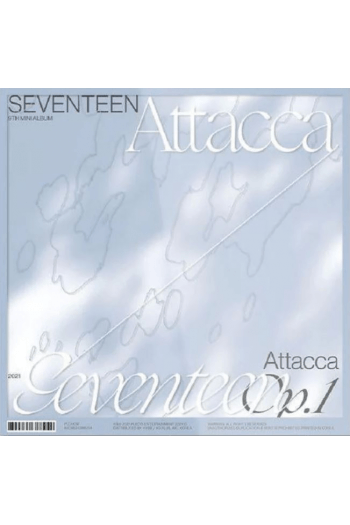 Seventeen - Attacca [Op.1 Blue Ver.] CD - omot