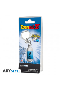 Dragon Ball - Keychain 3D "Dbz/Blue Plastic Capsule"
