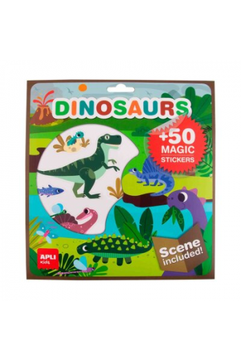 Igra Apli naljepnice magnetne s pločom dinosauri 19374 - slika proizvoda