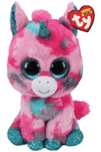 Pliš BBoos Gumball - pink - aqua jednorog 24cm