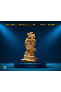 Razni izvođači - 27. dalmatainska šansona, Šibenik 2024 CD - omot