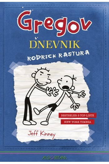 Gregov dnevnik #02: Rodrick rastura - naslovnica