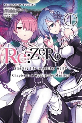 Re:Zero -Starting Life In Another World-, Chapter 2: A Week At The Mansion, Vol. 1 (Manga) - naslovnica