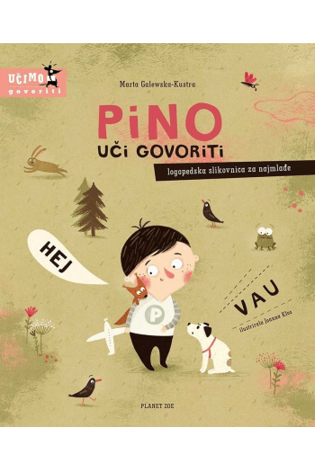 Pino uči govoriti knjiga