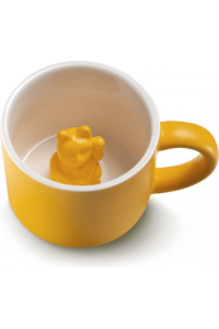 Animal mug Maneki Neko - mug with cat - yellow - slika proizvoda