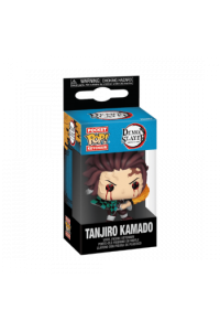 Funko Pop Keychain: Demon Slayer - Tanjiro (Sun Breathing)