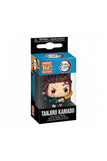 Funko Pop Keychain: Demon Slayer - Tanjiro (Sun Breathing) - slika proizvoda