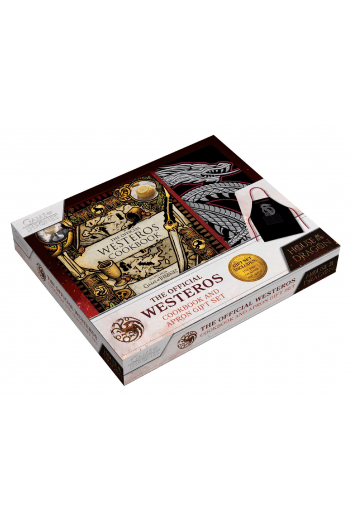 The Official Westeros Cookbook and Apron Gift Set: Recipes from House of the Dragon and Game of Thrones (Kuharica) - naslovnica