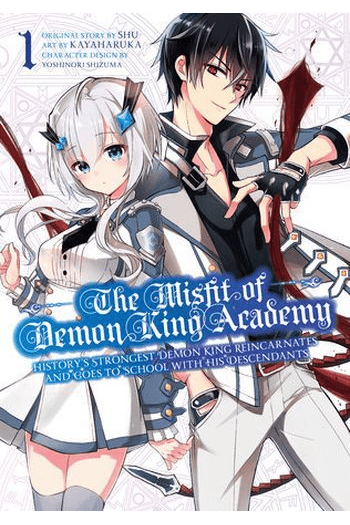 Misfit Of Demon King Academy, Vol. 01 (Manga) - naslovnica