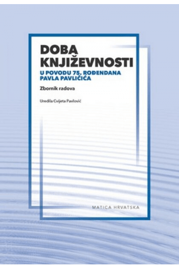 Doba književnosti u povodu 75.rođ. P.Pavličića - naslovnica